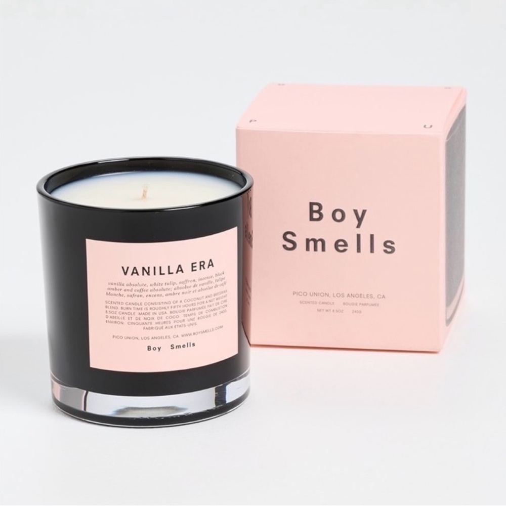Boy Smells Vanilla Erä Candle - Black